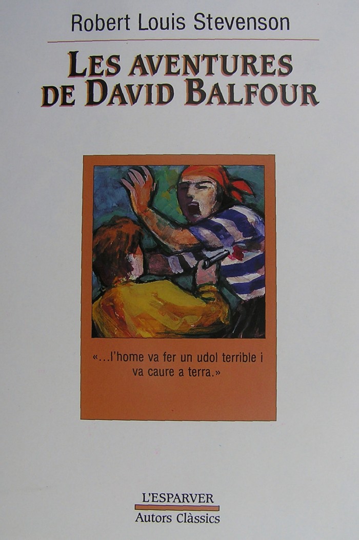 DAVID BALFOUR (R. L. Stevenson).  Original: gouache, paper.