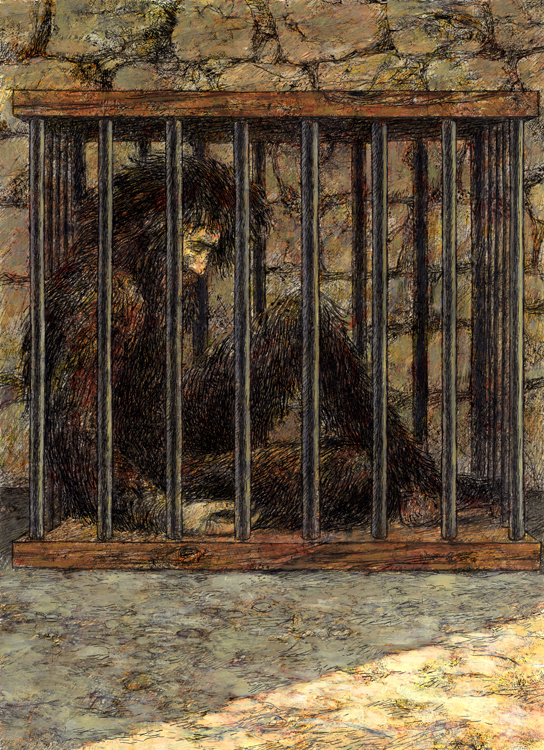 Garí in a cage. Legend of Joan Garín Montserrat